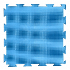 Ортопедичний килимок масажний Ортодон "Трава" блакитний р.25*25