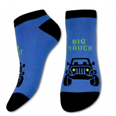Шкарпетки дитячі 9246 Легка хода сині машинка