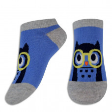 Шкарпетки дитячі 9239 Легка хода сині сова