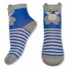 Шкарпетки дитячі 9228 Легка хода ведмедик блакитні