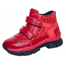 Дитячі ортопедичні демісезонні черевики Форест Орто 06-576 червоні